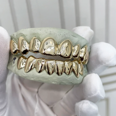 GRILLZ ARGENT 925 / Dents Pleines ou Motifs