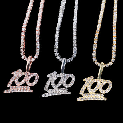 PHÉNIX - Chaîne Tennis "100" 5 mm - Or - Maison Brillance