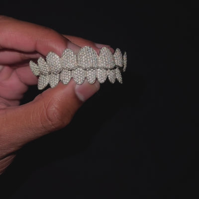 GRILLZ ARGENT 925 Moissanite VVS1