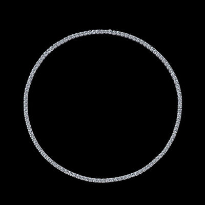 PROCYON - Chaîne de Tennis 2 à 5 mm - Moissanite VVS1 Argent 925 - Maison Brillance