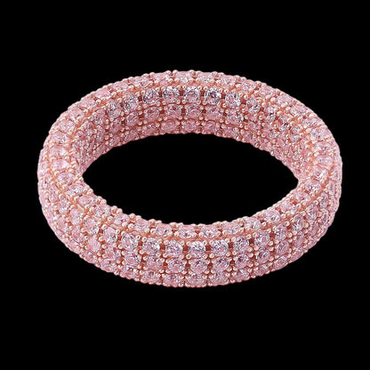 Roxas - Argent 925 Bague Maison Brillance Or rose 6 