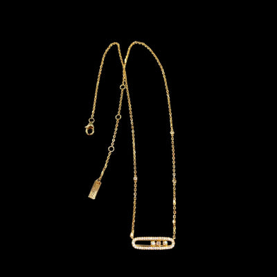 SORAS - Collier Triple Pierre - Argent 925 - Maison Brillance