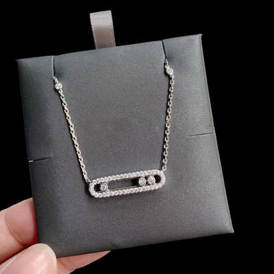 SORAS - Collier Triple Pierre - Argent 925 - Maison Brillance