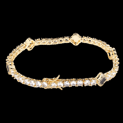 STARY - Bracelet de Tennis Étoile 4mm - Or - Maison Brillance