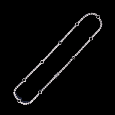 STARY - Chaîne de Tennis Étoile 4mm - Or - Maison Brillance