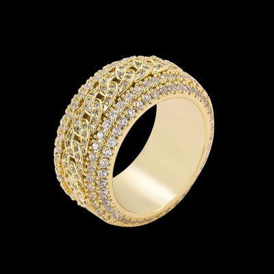 TRITOX - Bague Torsadée - Or - Maison Brillance