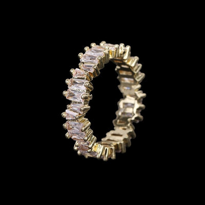 VALOS - Bague Baguette - Or - Maison Brillance